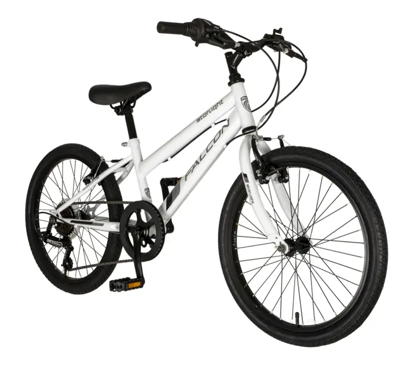 Falcon Starlight 20Inch wheel Kids bike in White-1