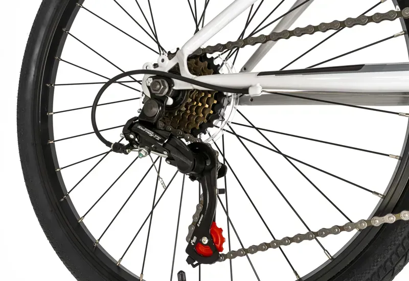 Flacon Cyclone 24 Inch Kids Mountain Bike in Grey -2