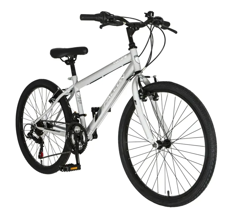 Flacon Cyclone 24 Inch Kids Mountain Bike in Grey -1