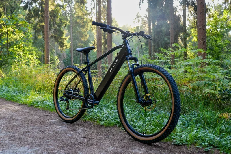 Falcon Turbine 27.5-inch Electric Mountain Bike in Black-1