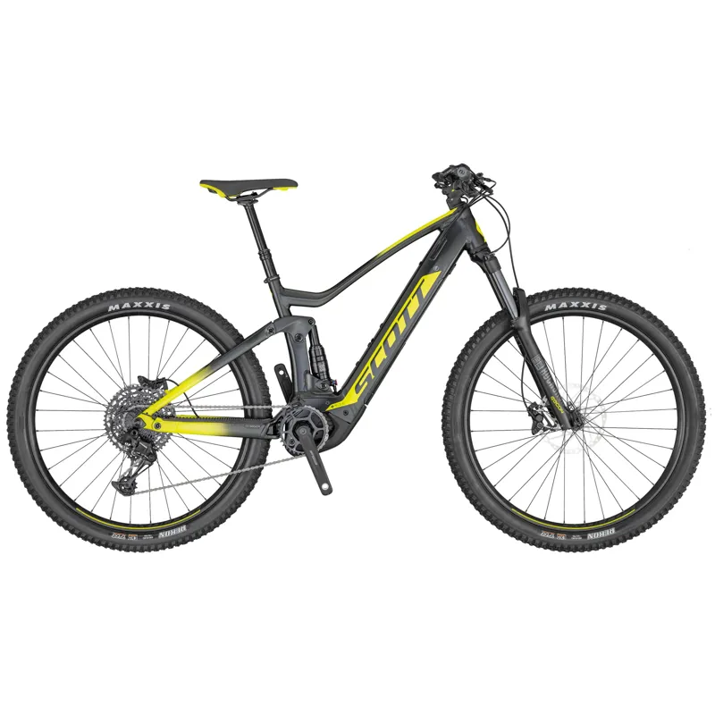 2020 Scott Strike eRide 940 Electric FS Mountain Bike in Green