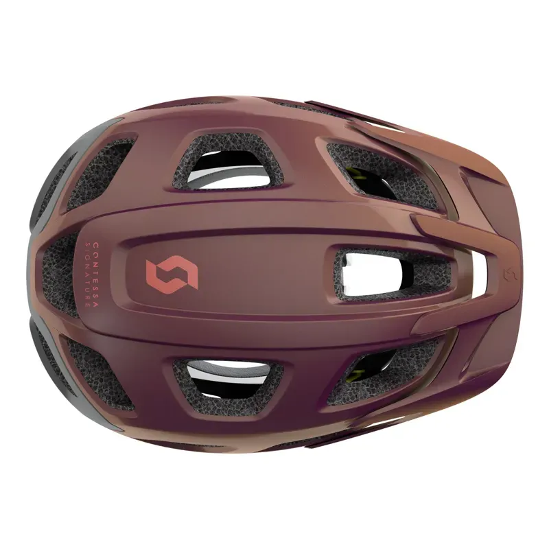 2021 Scott Vivo Plus CE Helmet in Purple -3
