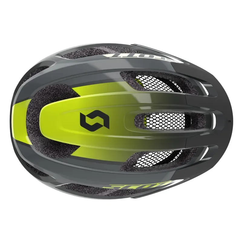 2021 Scott Supra CE Helmet in Yellow-3