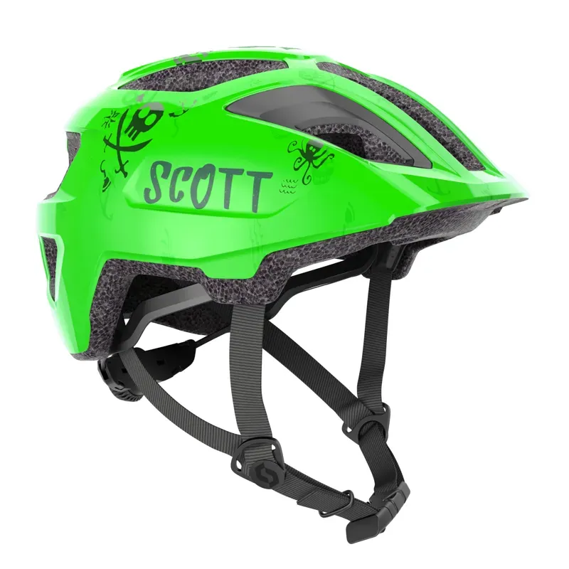 Scott Spunto CE Kids Helmet in Green