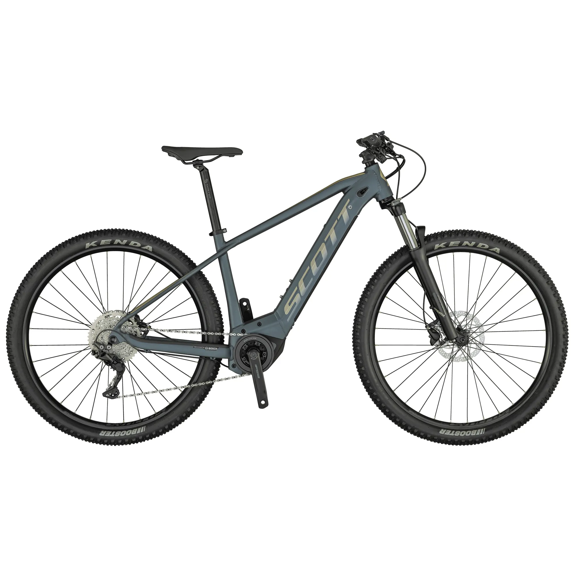 2021 Scott Aspect eRIDE 930 Electric Mountain Bike in Grey