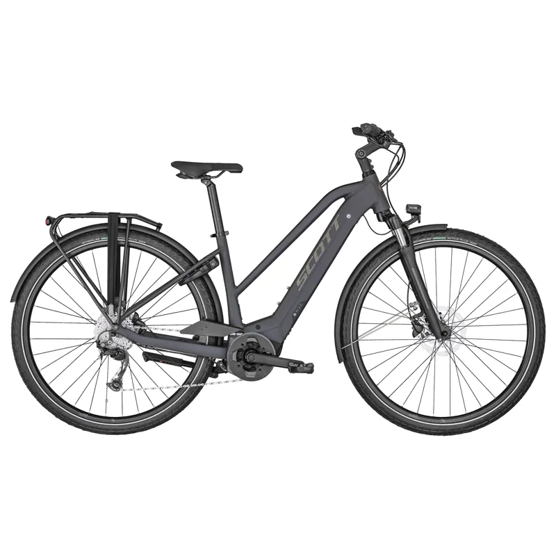 2022 Scott Sub Tour eRIDE 30 Women's Electric Bike in Black