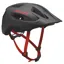 Scott Supra CE Helmet in Grey/Red