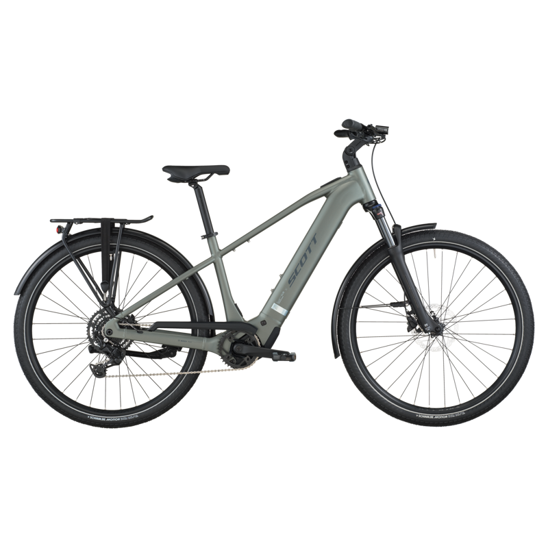 Scott Sub Sport 30 eHybrid Bike in Highland Green