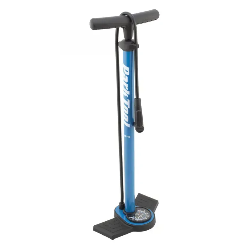 Park Tool PFP-10 Home Mechanic Floor Pump in Blue