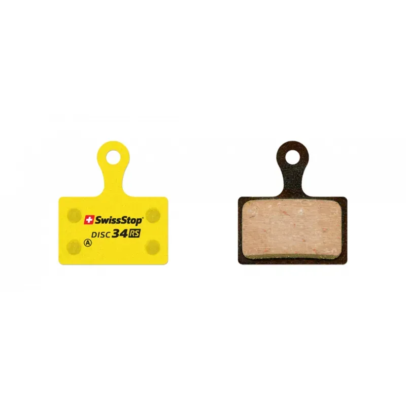 SwissStop Disc 34 Disc RS Shimano Pads in Yellow