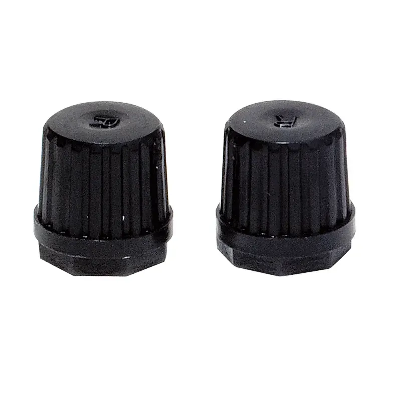 Weldtite Schrader Valve Caps in Black