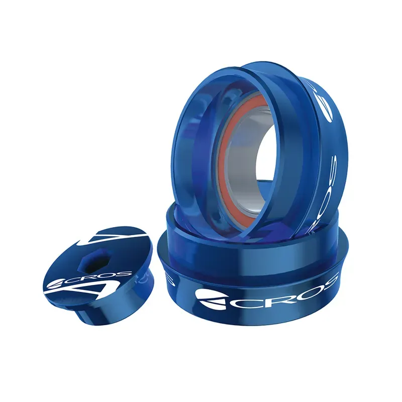 Acros BB30R GXP Stainless Bottom Bracket in Blue