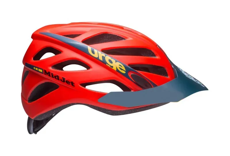 Urge MidJet Kids MTB Helmet in Red