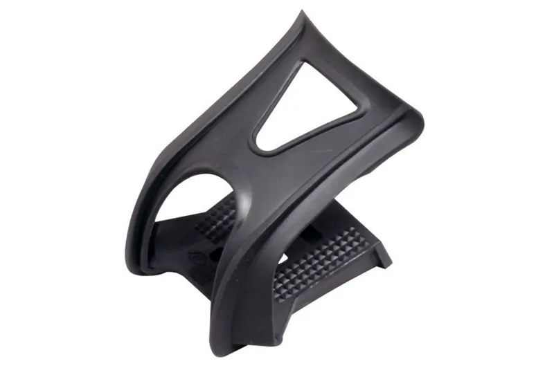 Raleigh Moulded Plastic Half Toeclips in Black