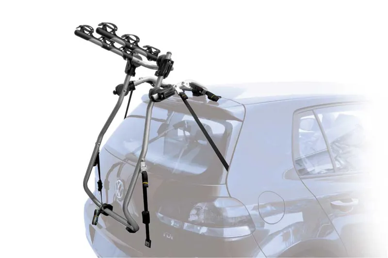 Peruzzo Milano Highrise Car Rack Carrier 3 Bike in Silver