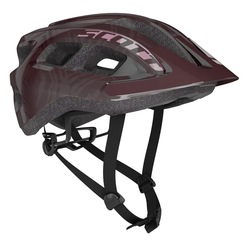 2020 Scott Supra Bicycle Helmet CE in Maroon Red one size