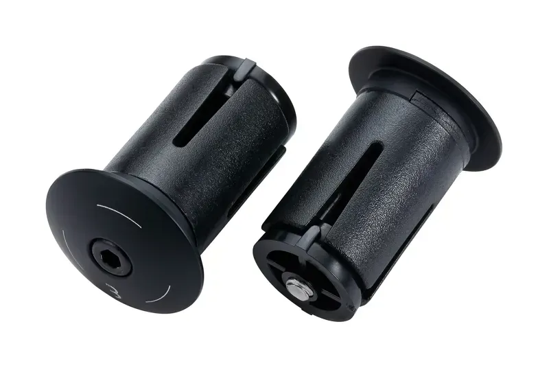 BBB ScrewOn Alu Bar End Caps In Black