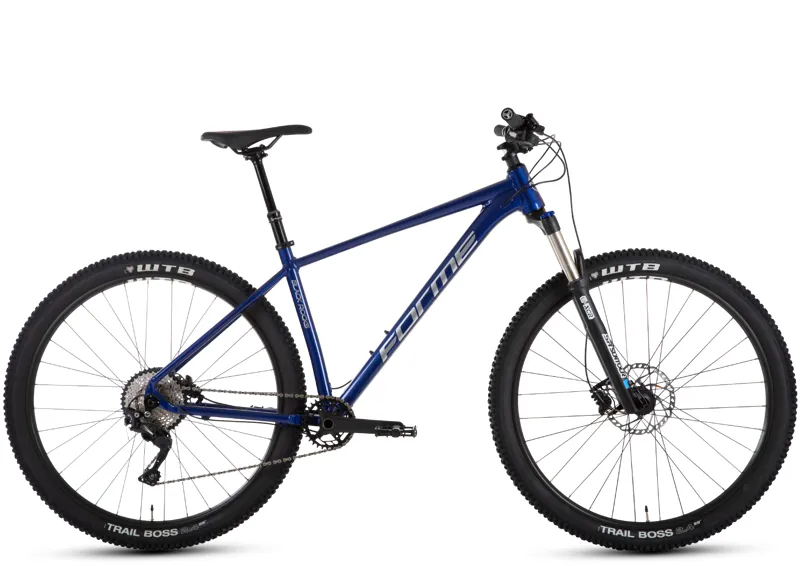 Forme Black Rocks HT2 29 Hardtail Mountain Bike in Blue