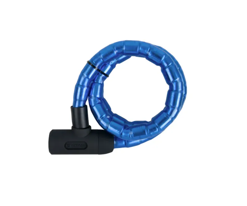 Oxford Barrier 1.4mx25mm Armoured Cable Lock in Blue