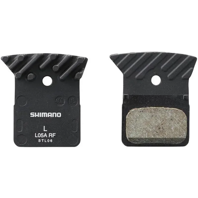 Shimano L05A Resin Pad Alloy Back With Fin -1