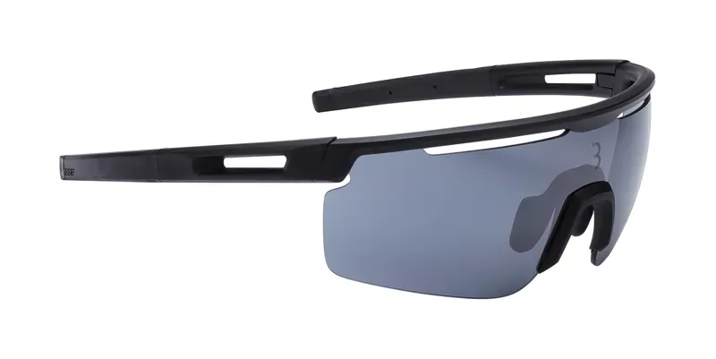 BBB Avenger Smoke Lense Sport Glasses in Black