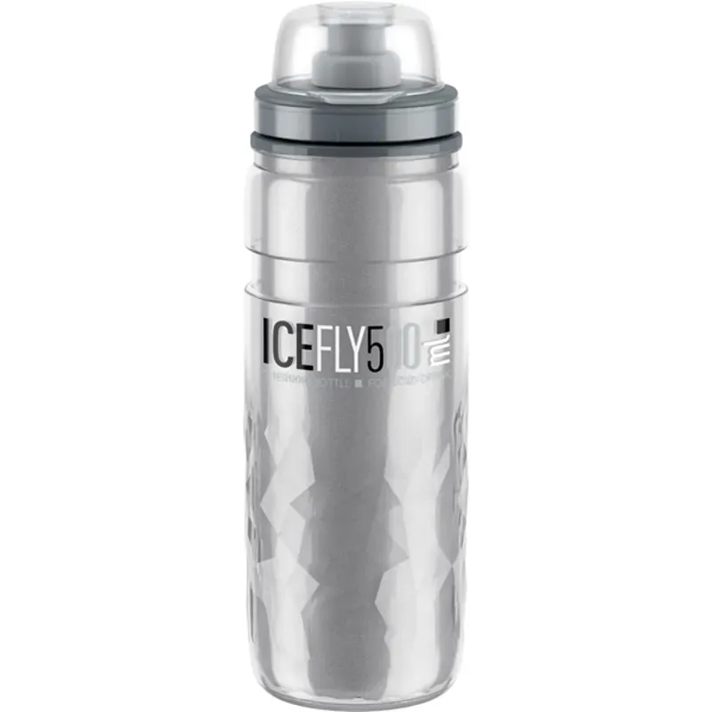 Elite IceFly 650ml Water Bottle In Silver