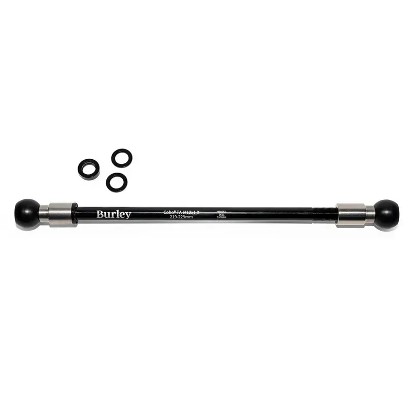 Burley Coho 12x1mm Thru Axle in Black-4