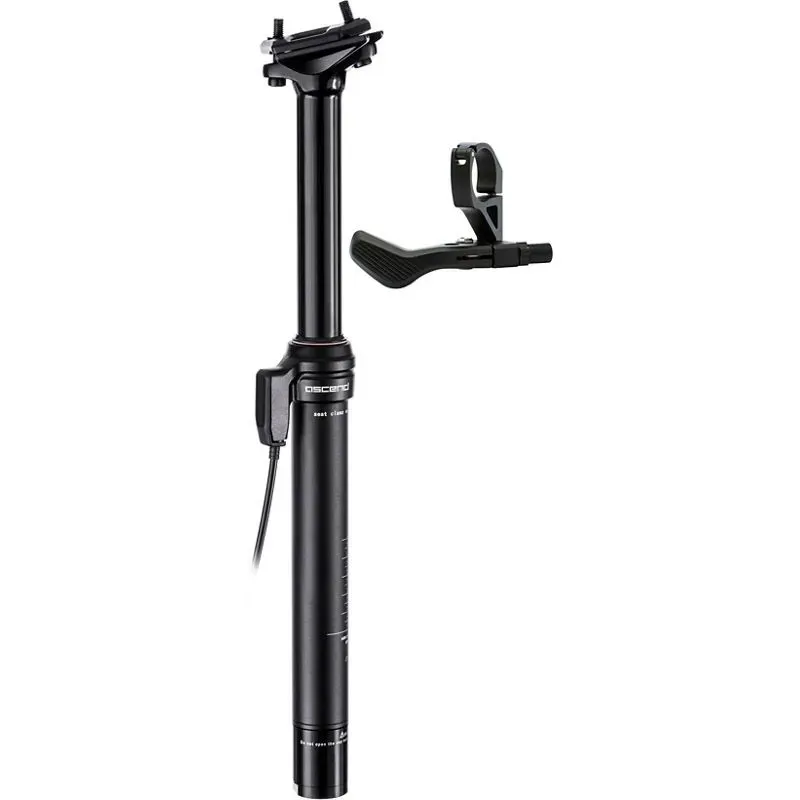 Brand-X Ascend II 100mm 31.6mm 2x Lever Dropper Seatpost in Black