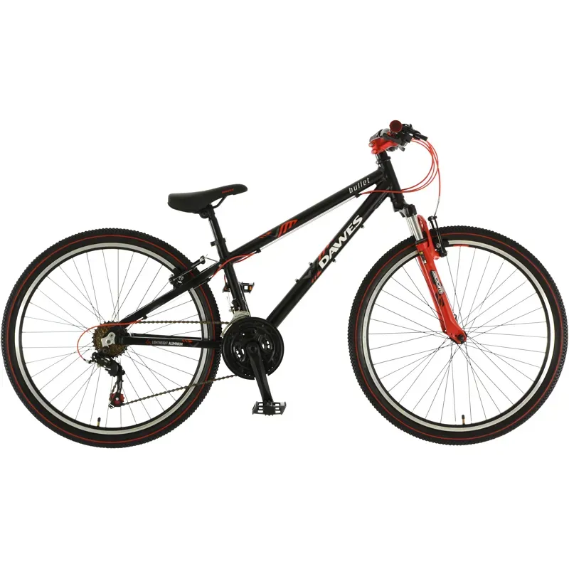 Dawes Bullet HT 13/26in Childrens Bike in Black