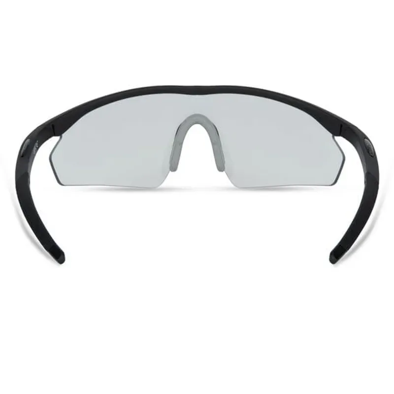 Madison Shields Clear Sunglasses in Matt Black-2