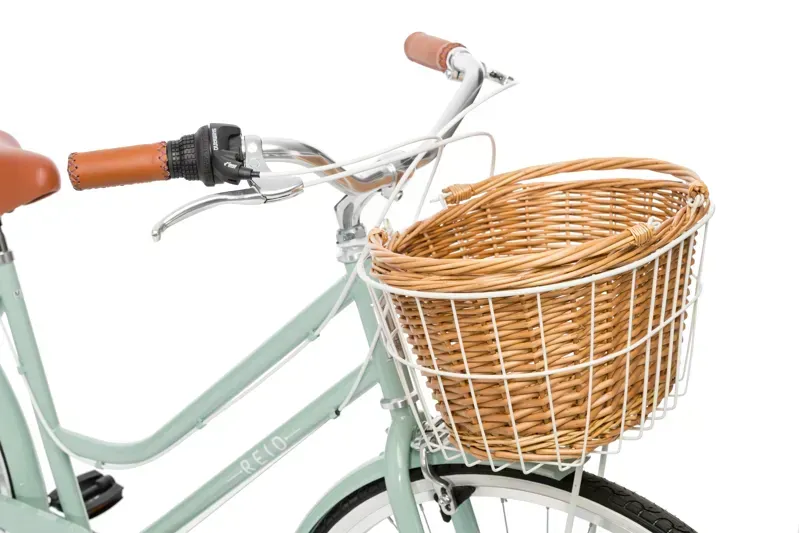 Reid Ladies Classic 7-Speed Vintage Shopper Bike in Silver-1