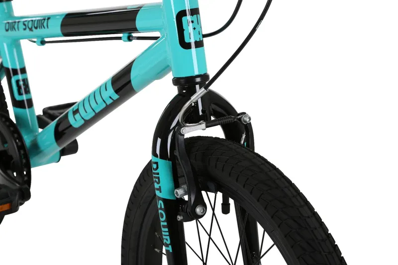 Cuda Dirt Squirt BMX Bike 18 Inch Wheel in Teal-3
