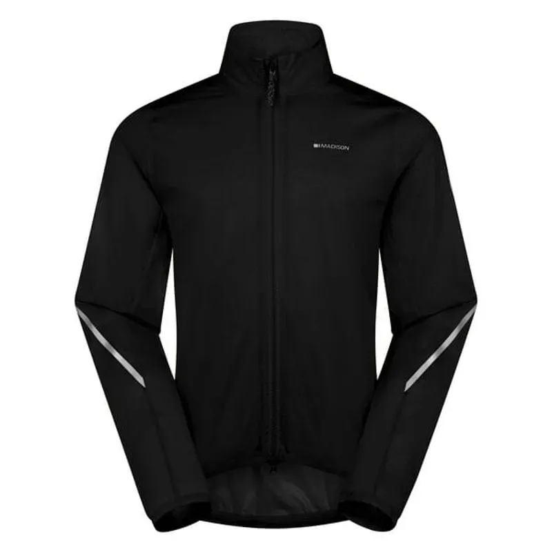 Madison Flux Ulta-Packable Waterproof Jacket in Black