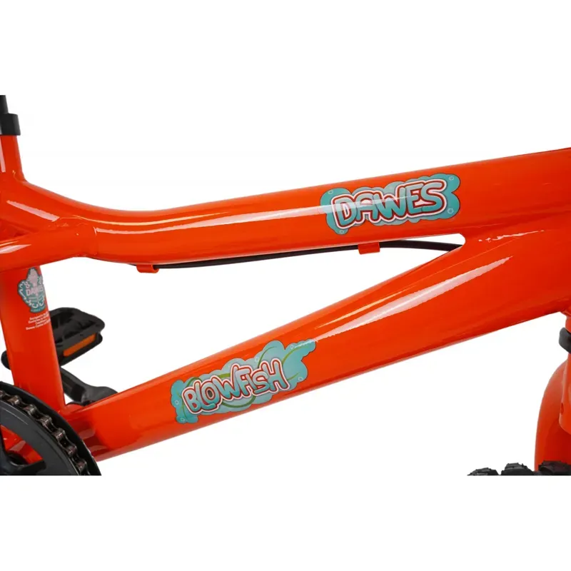 Dawes Blowfish 16in Kids Bike in Orange-3