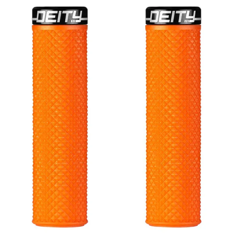 Deity Supracush Grips in Orange