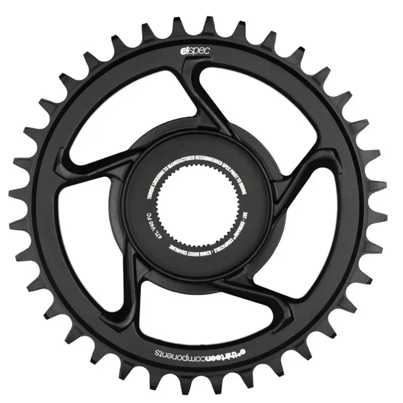 EThirteen Espec Aluminum Shim EP8/E8000 32t Chainring in Black