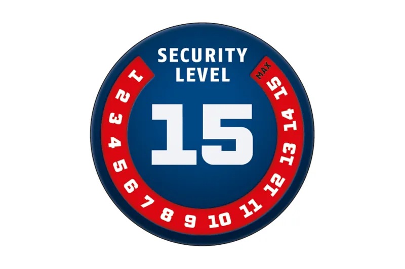 Abus Bordo Granit XPlus 6500 Folding Bicycle Lock in Black-4