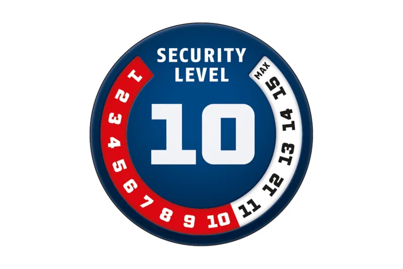 Abus Bordo 6000 Folding Bicycle Lock in Black-2