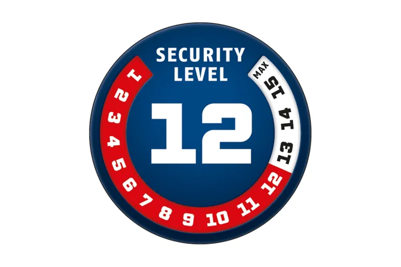 Abus Ultimate 420 Bicycle D-Lock in Black and Red-3