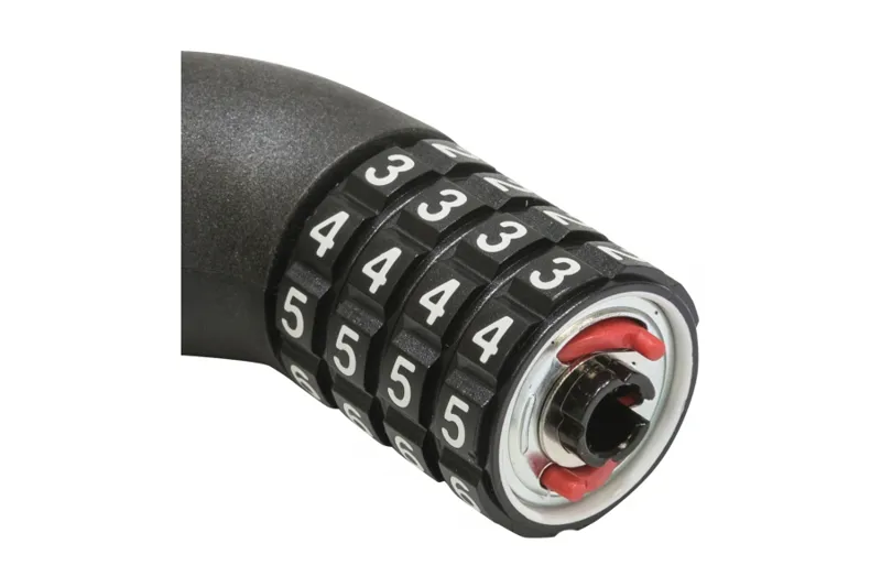 Abus Steel-O-Chain 4804C Combination Bicycle Lock in Black-1