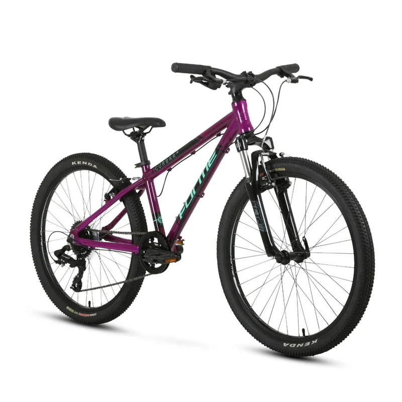 Forme Curbar 24 Inch Wheel Girls Mountain Bike in Purple-1