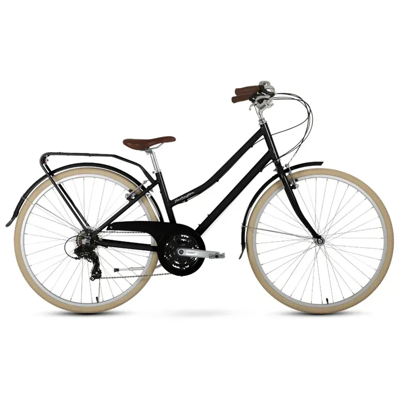 Forme Hartington A21 Classic Hybrid Bike in Black