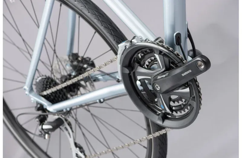 2021 Ridegeback Vanteo Hybrid Bike in Blue -8