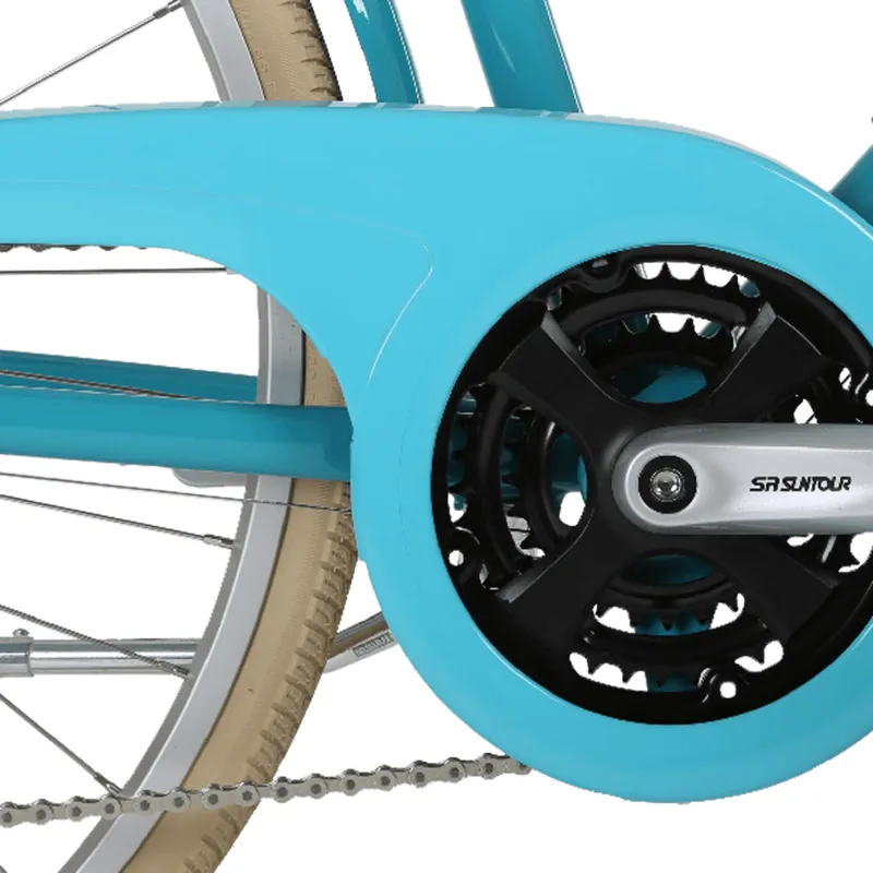 2019 Forme Hartington 2 Hybrid Bike in Aqua Blue-3