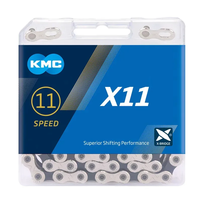 KMC X11 114 Link 10-Speed Chain in Silver