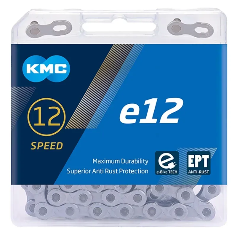 KMC E12 EPT Chain 130L in Silver-1