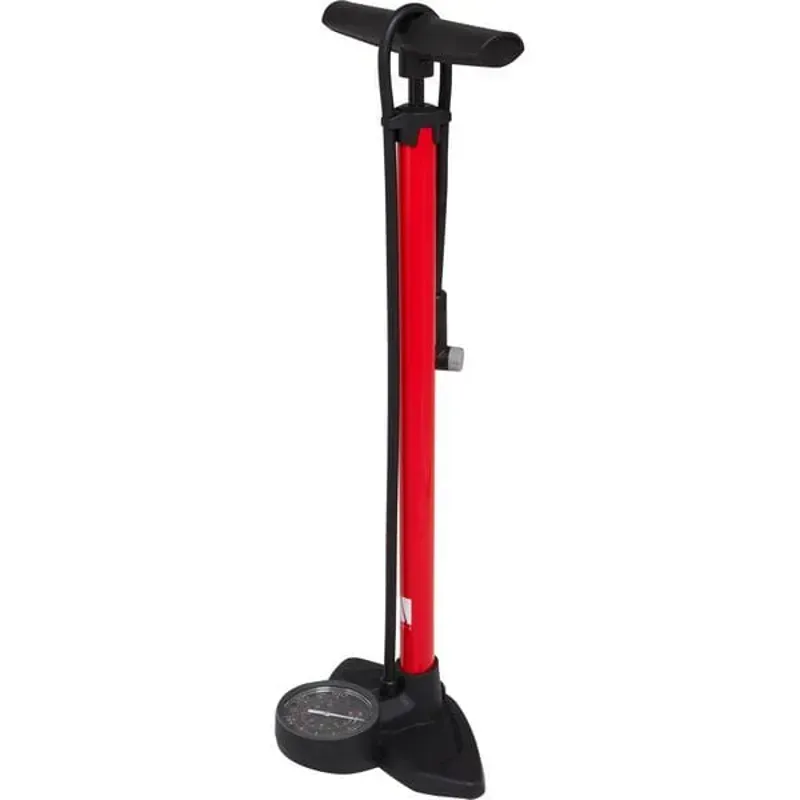 M Part Essential Floor Pump in Red