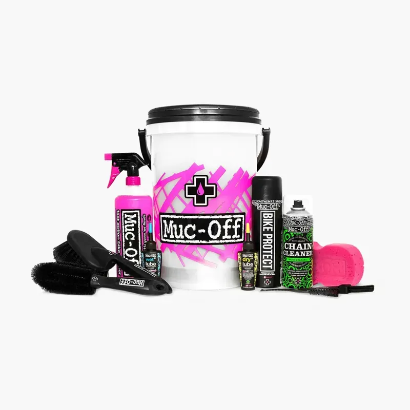 Muc-Off Bicycle Filth Filter Dirt Bucket Bundle in Transparent