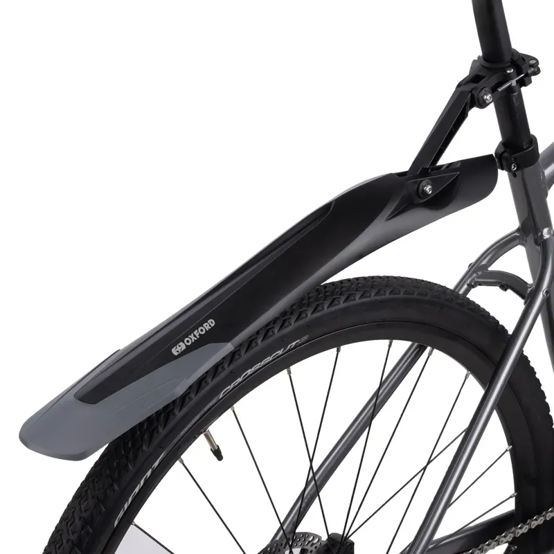 Oxford Mudstop Rear MTB Mudguard in Black-2