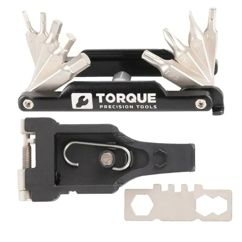 Oxford Torque Mighty 20 in 1 Multi-Tool in Black/Silver